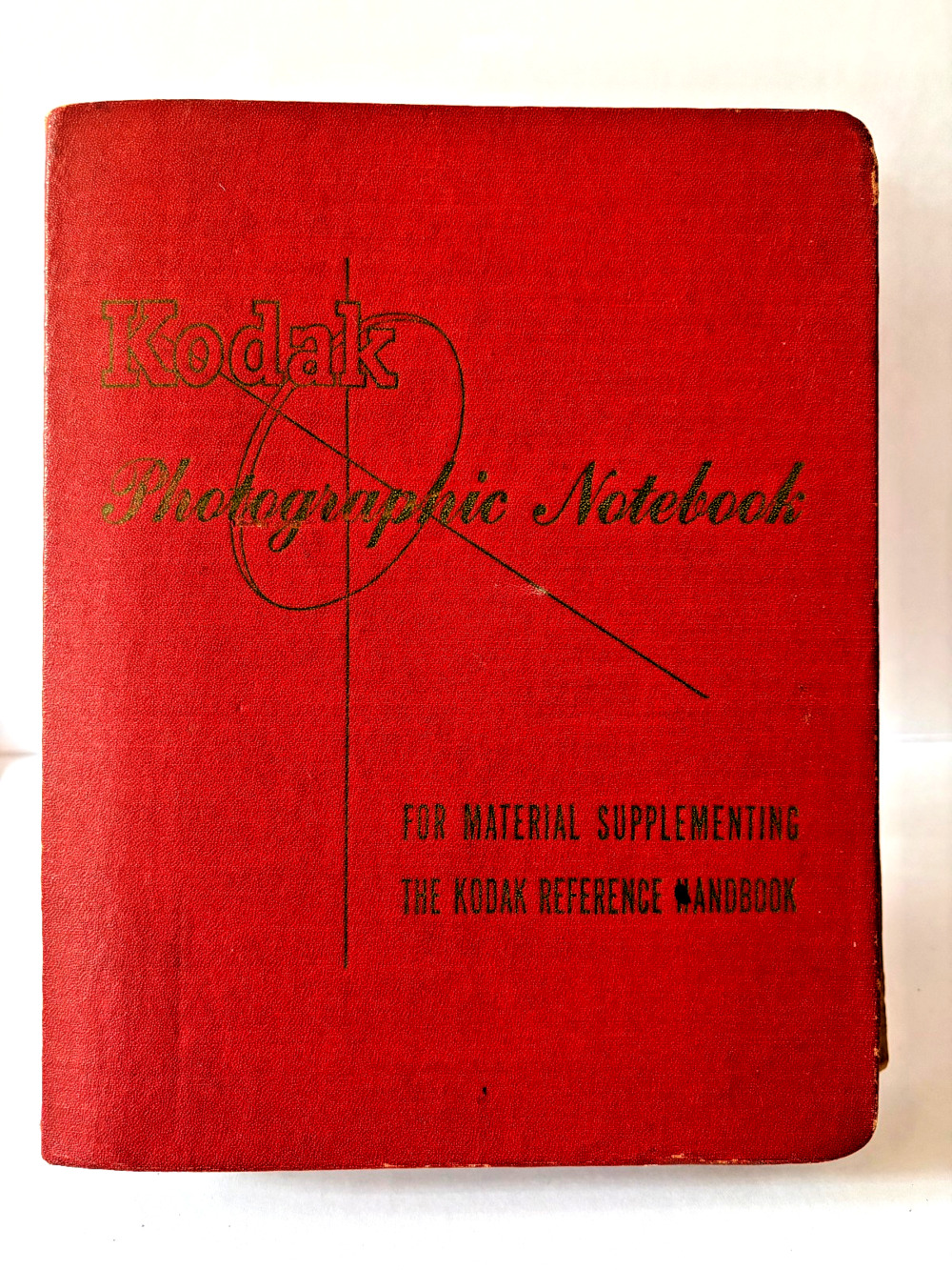 Kodak Photographic Notebook 1940s Eastman Kodak Reference Handbook Binder Film